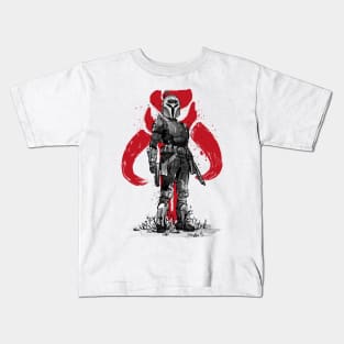 Bo-Katan sumi e Kids T-Shirt